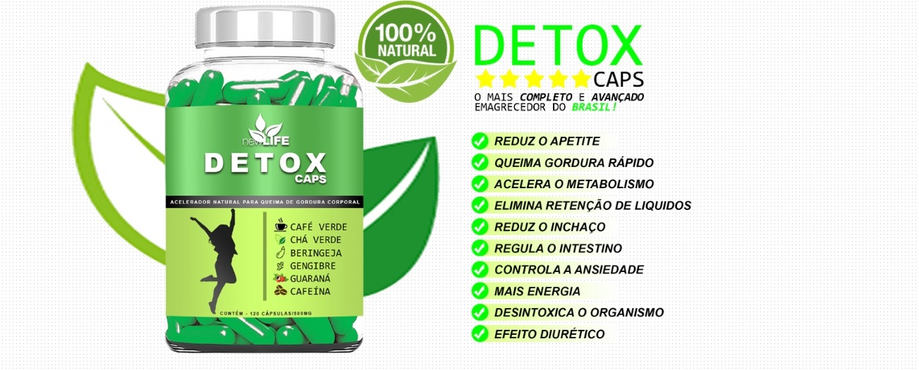 detox caps bula