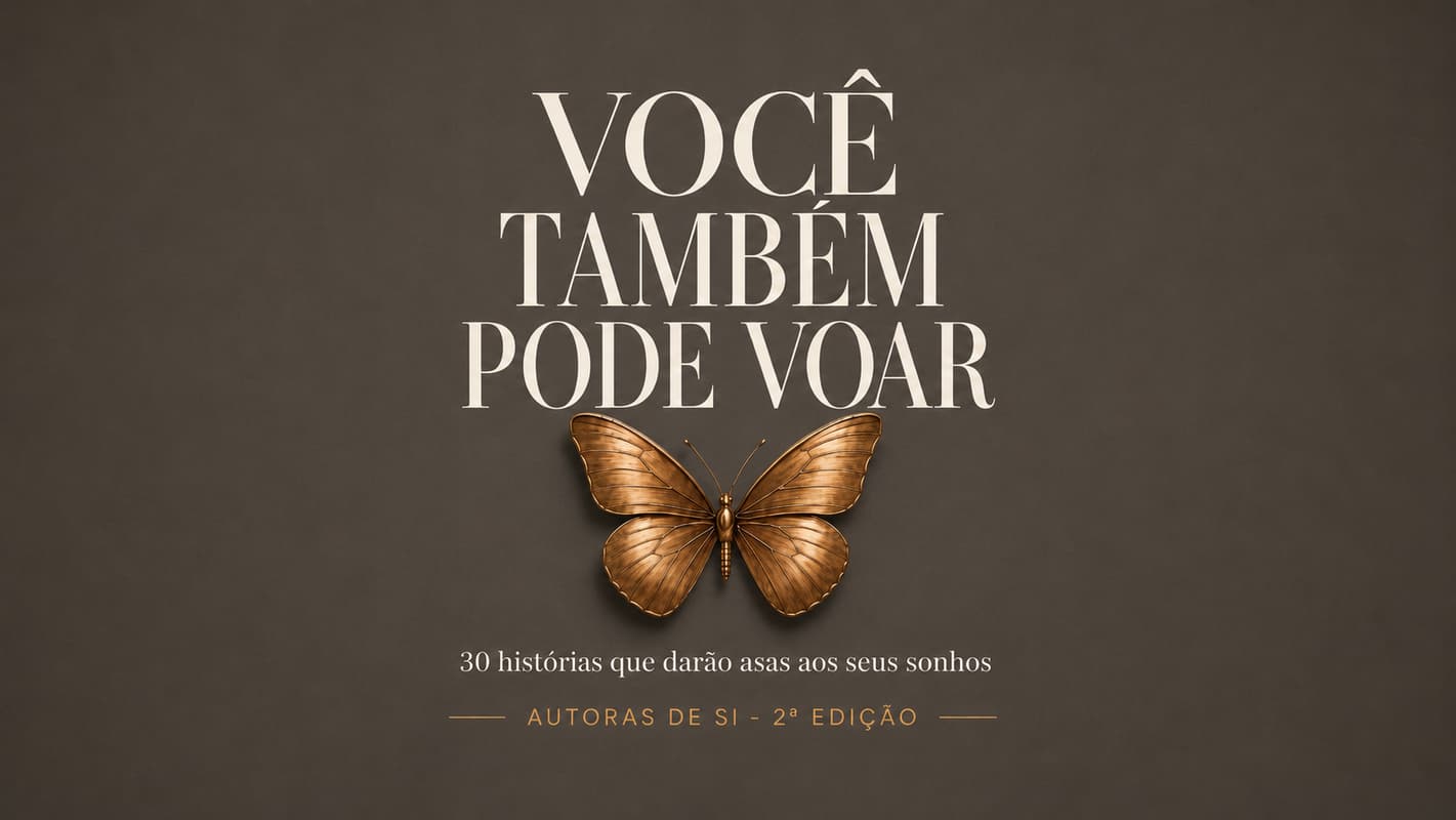 Lançamento oficial do livro “ Você também pode Voar”