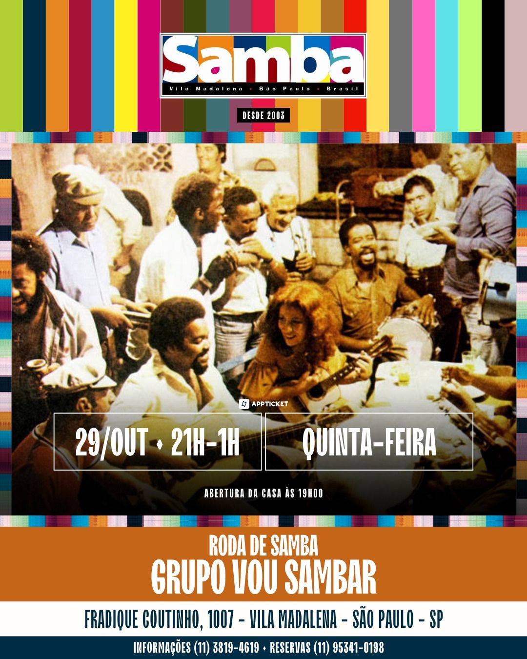 Roda de Samba | Grupo Vou Sambar