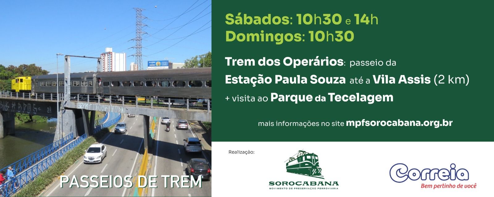 Passeio no Trem dos Operários